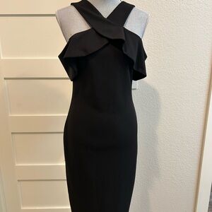 Elegant cold shoulder LBD